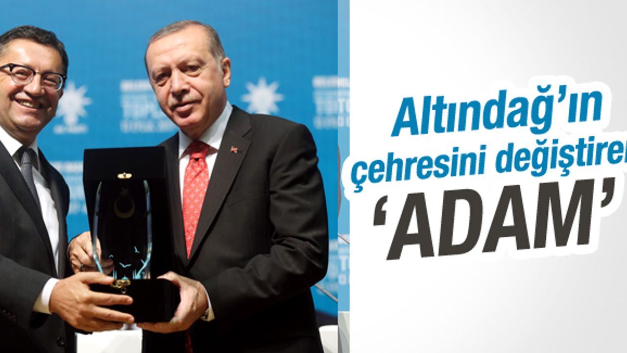 Altındağ Belediye Başkanı Veysel Tiryaki'de ödüle layık görüldü