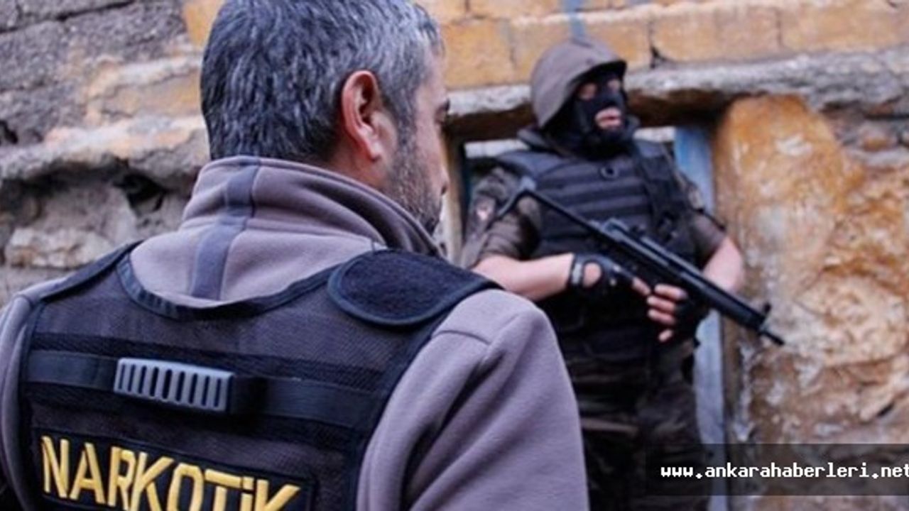 Ankara'da zehir tacirlerine darbe : 34 tutuklama
