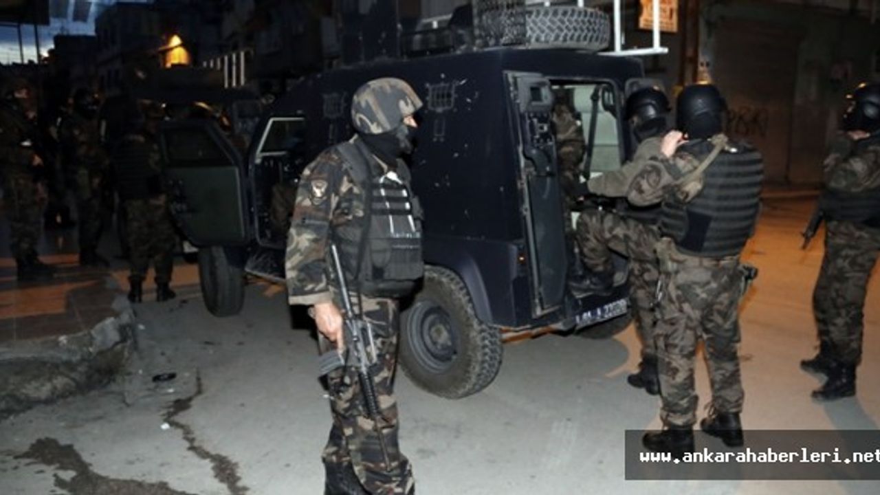 Ankara'da uyuşturucu operasyonu: 35 tutuklama