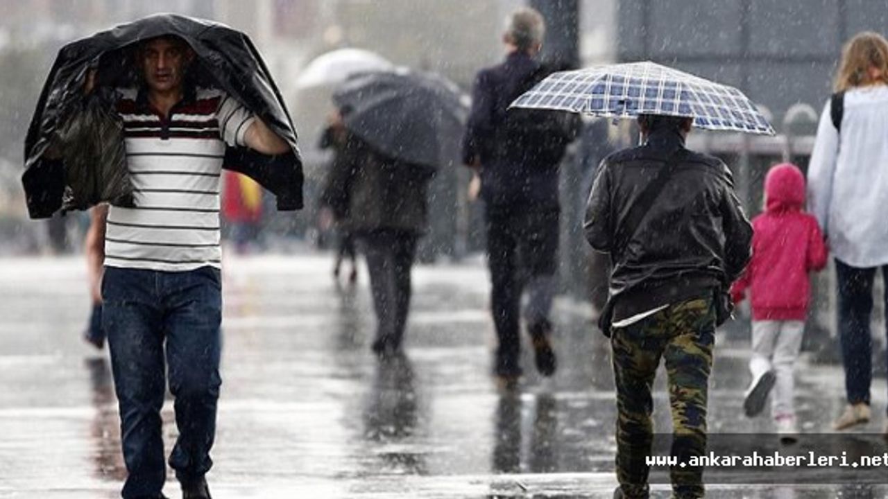 Ankara'da Cuma gününe kadar yağış var!