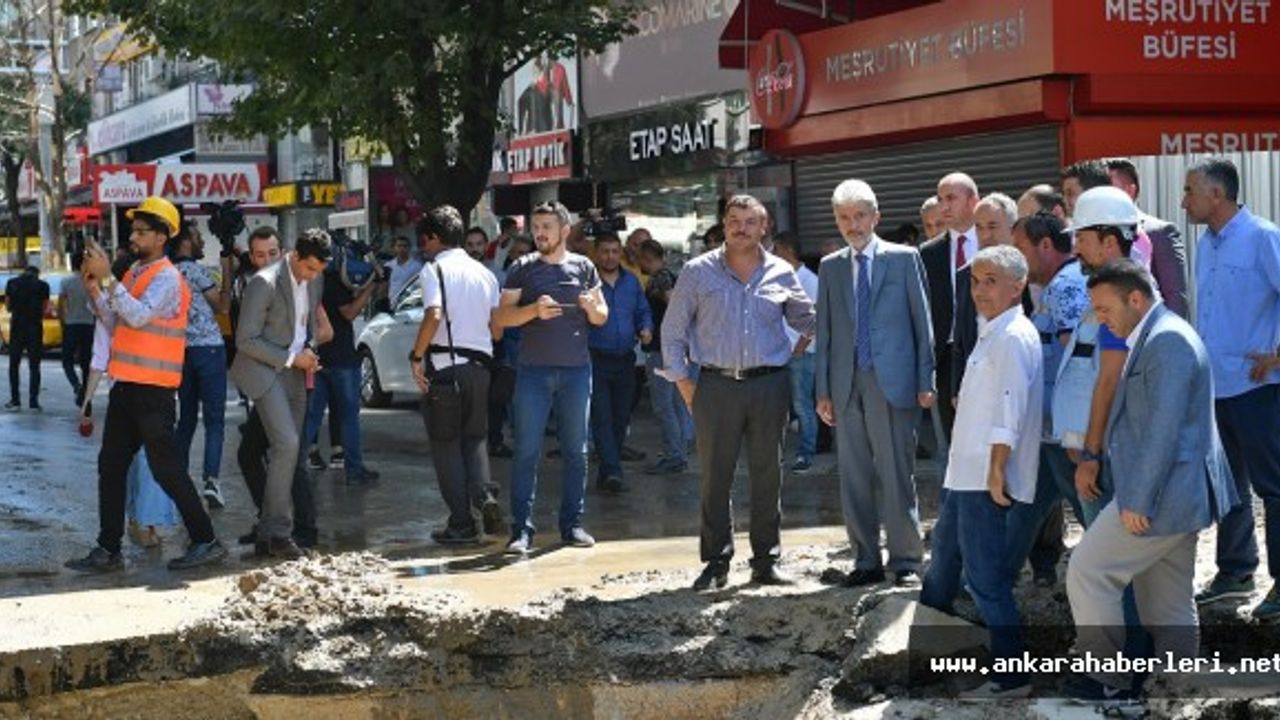 Ankara'da sel baskınları olmayacak!