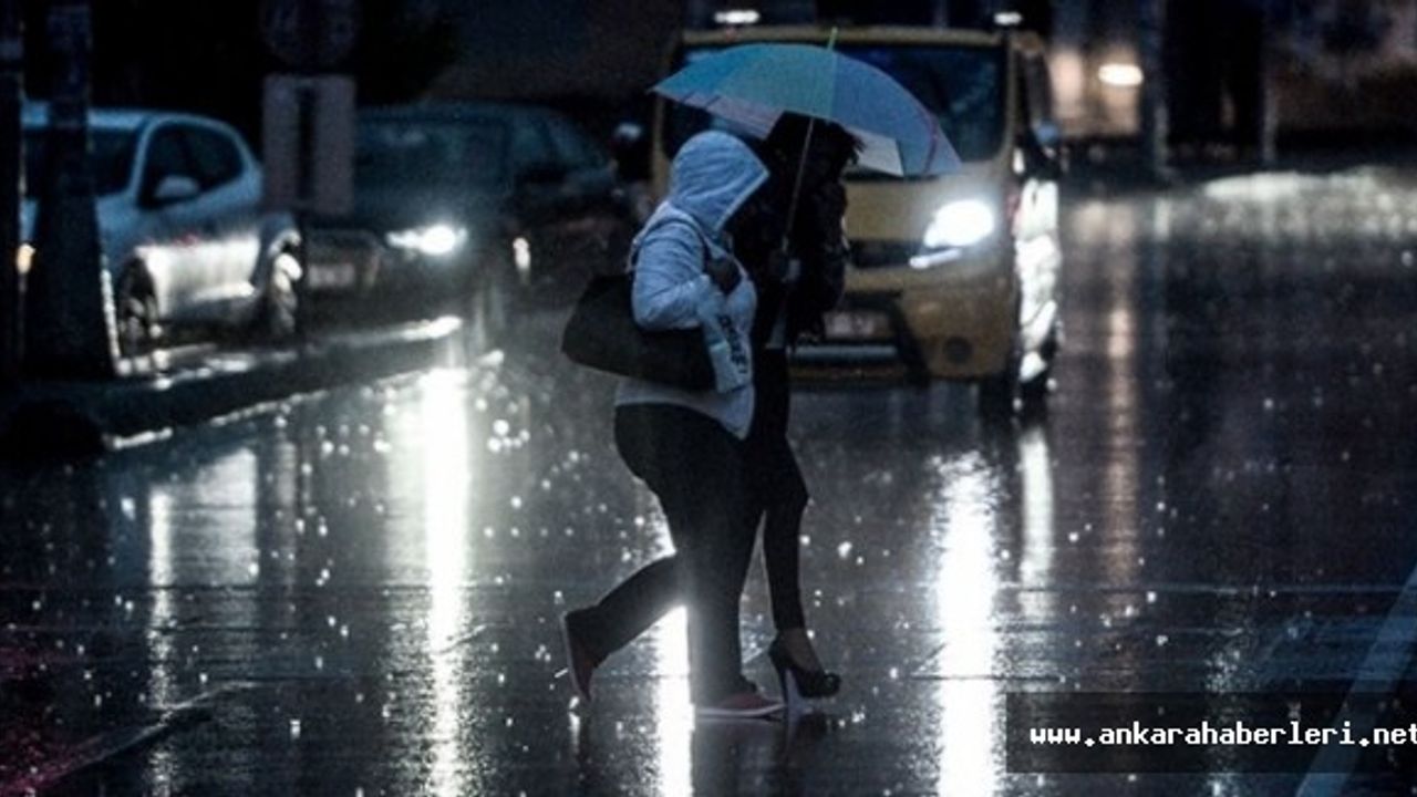 Ankara için şiddetli fırtına uyarısı!