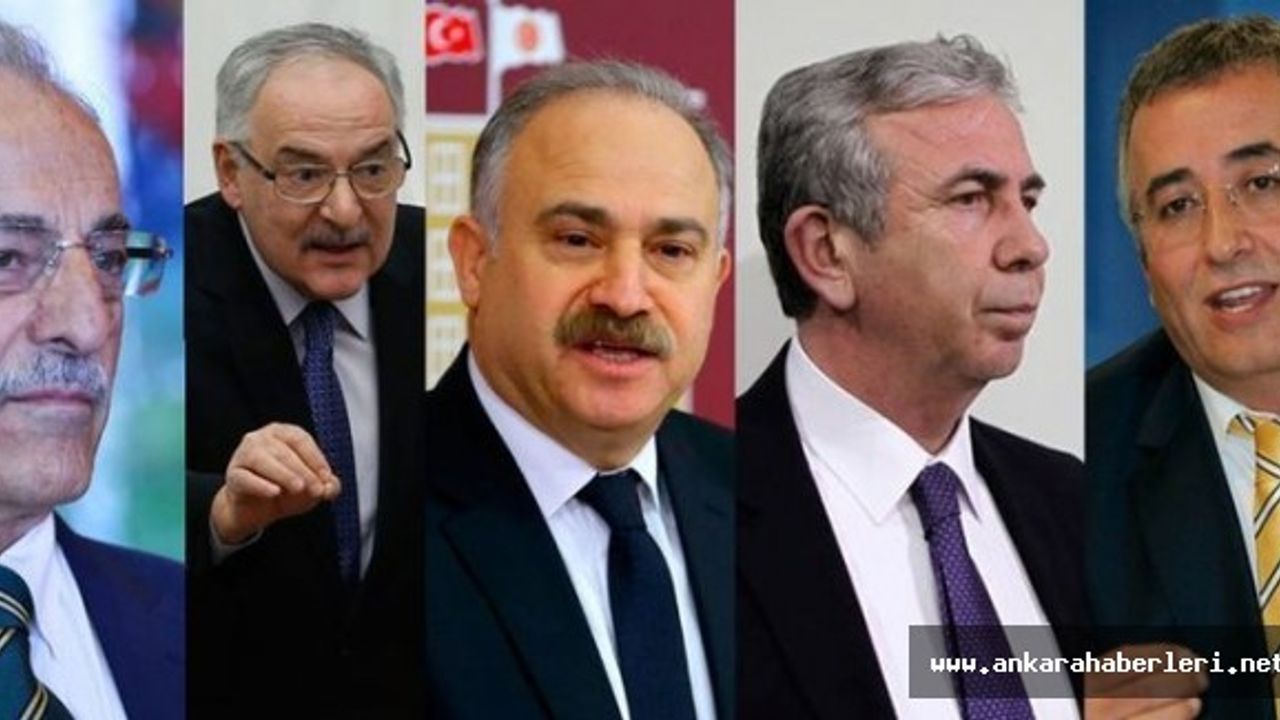 CHP'nin Ankara adayı kim olacak? İşte isimler