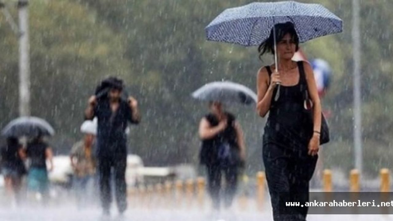 Ankara'da sağanak yağışlar devam edecek