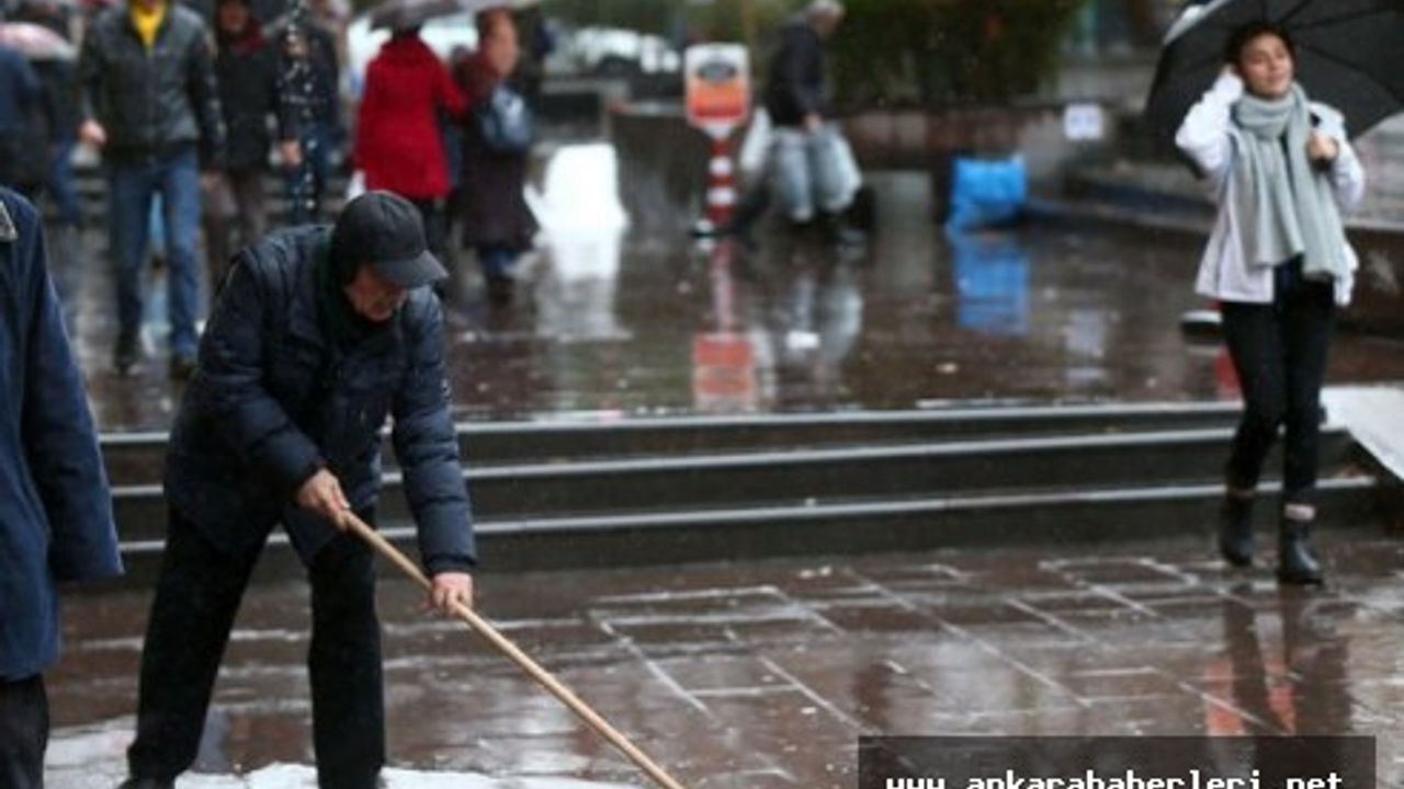 Ankara için Pazar günü sağanak yağış uyarısı