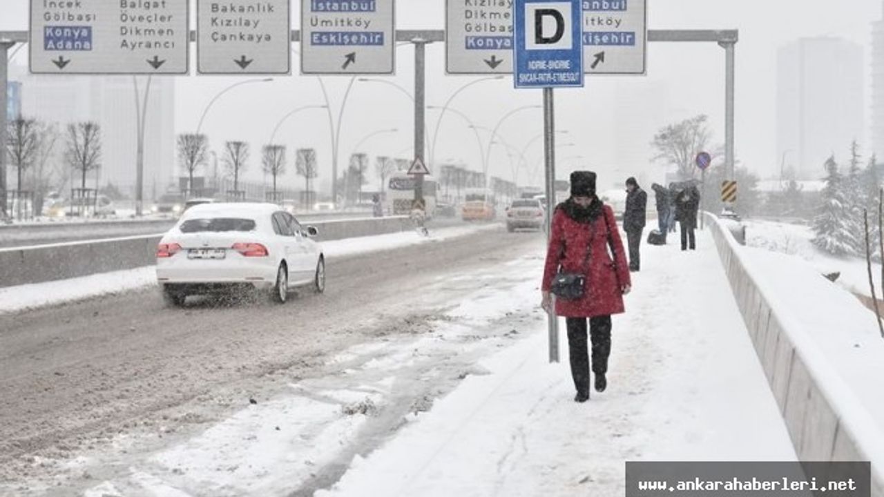 Ankara'da bu hafta kar yağışı var!
