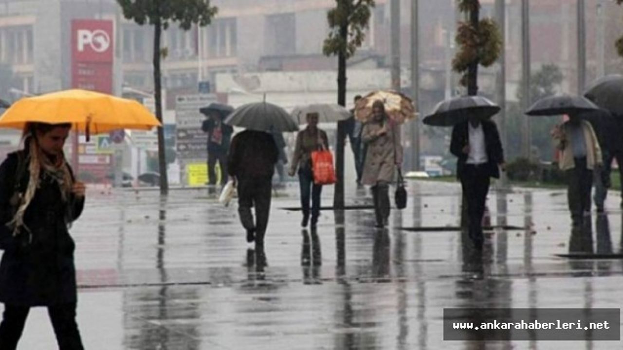 Ankara'da 3 gün boyunca yağış var!