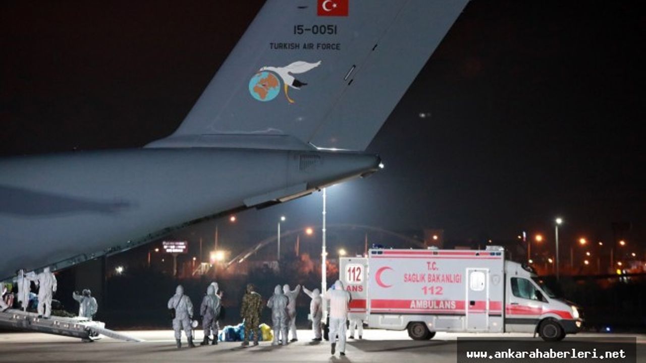 Çin'den gelen Türkler Ankara'da tedavi altında