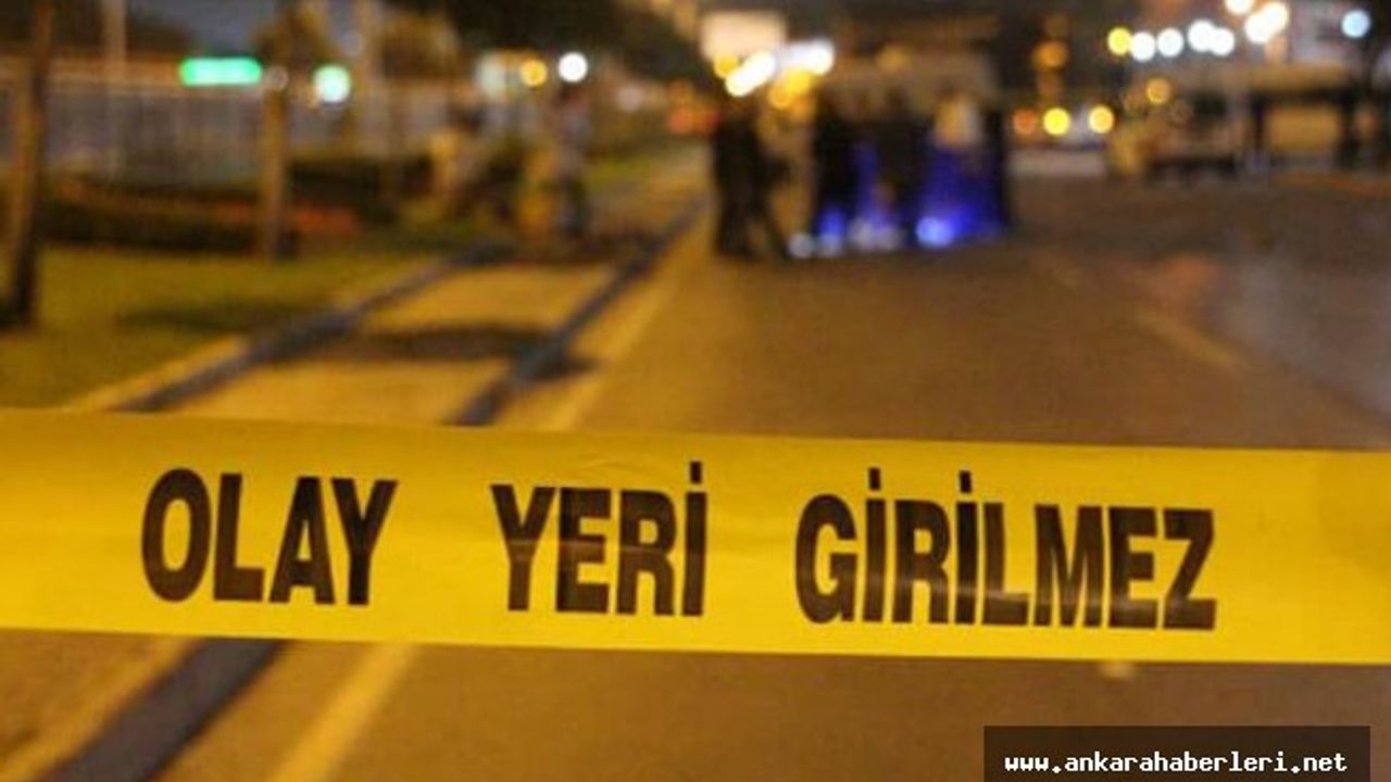 Ankara'da cinayet: 1 ölü