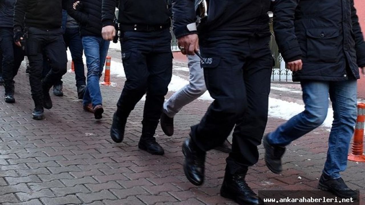 Ankara'da suç örgütüne operasyon: 14 gözaltı