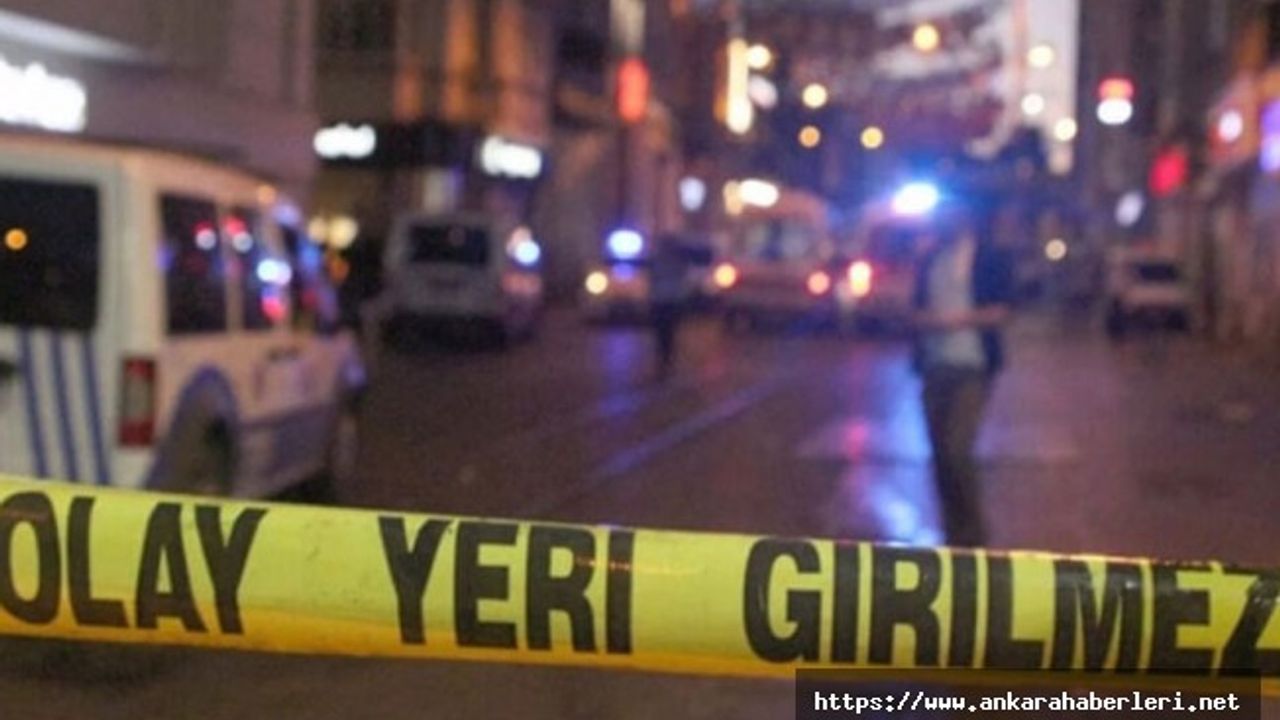 Ankara'da bir genç sokak ortasında dehşet saçtı