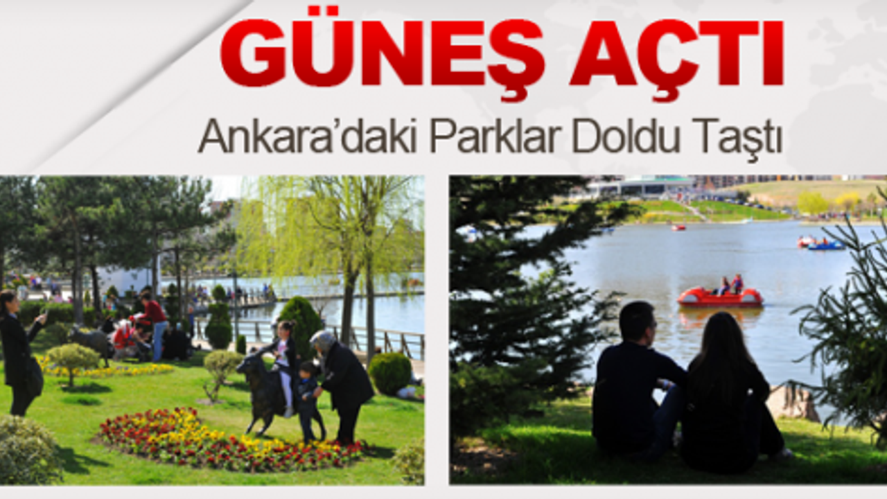 Ankara'ya Baharla Gelen Güzellik