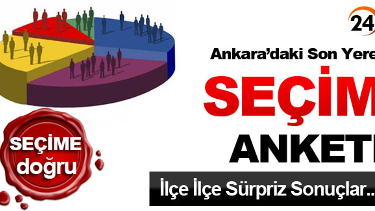 Ankara İçin Son Yerel Seçim Anketi...