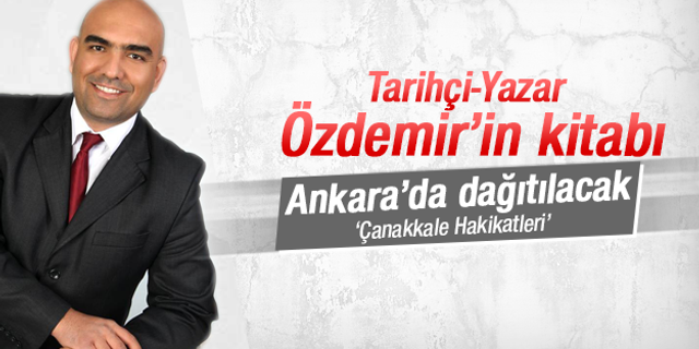 Ulaş Salih Özdemir'in kitapları Ankara'da dağıtılacak