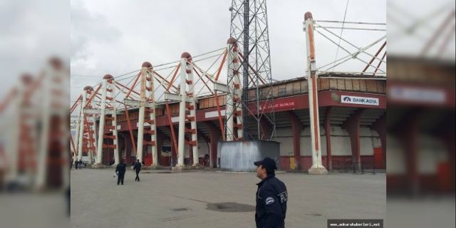 Ankara 19 Mayıs Stadyumu yıkılıyor