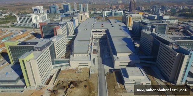 Ankara'daki dünyanın en büyük hastanesinin açılışına az kaldı