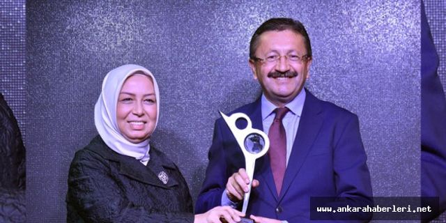 Altındağ'ın başarılı başkanı Tiryaki'ye bir ödül daha