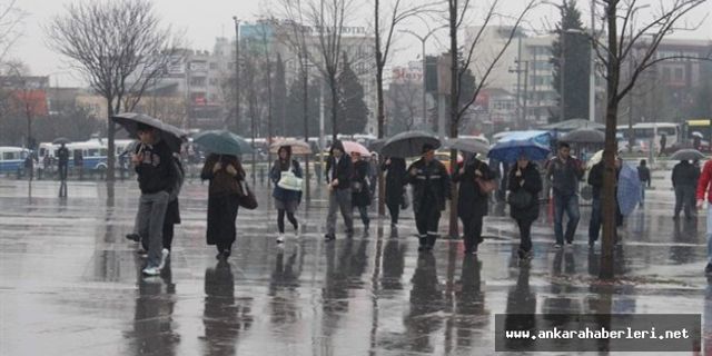 Ankara'da sağanak yağışlar aralıksız devam ededecek