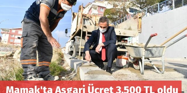 Mamak'ta Asgari Ücret 3.500 TL oldu
