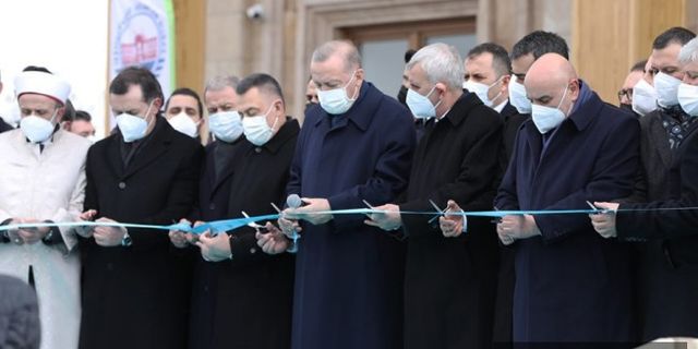 Keçiören'e yakışır caminin açılışını Erdoğan yaptı