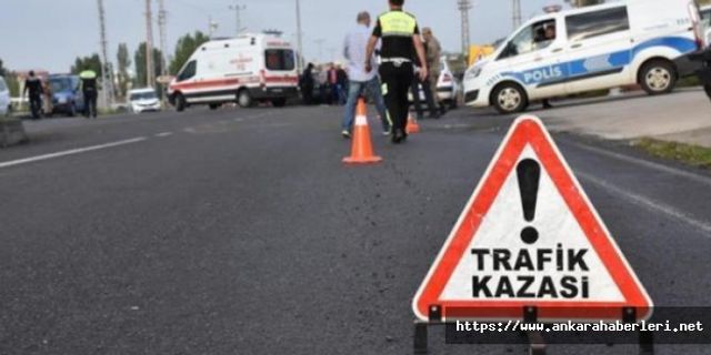 Ankara'da servis kaza yaptı: 15 yaralı