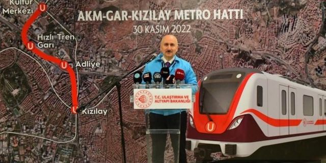 AKM-Kızılay Metro Hattı yakında açılıyor!