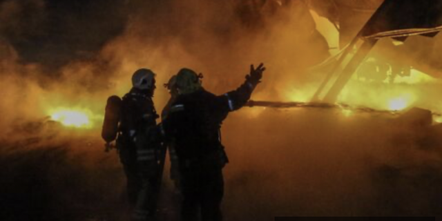 Ankara'da yangın: 1 ölü 3 yaralı