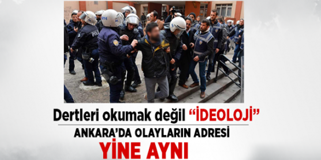 Ankara Üniversitesi'nde yine olaylar çıktı