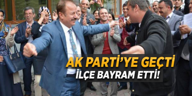 Haymana Belediye Başkanı Ak Parti'ye geçti