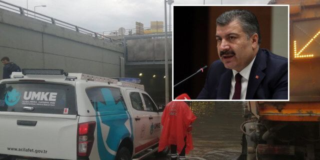 Ankara'daki sel felaketine Sağlık Bakanı Koca el koydu