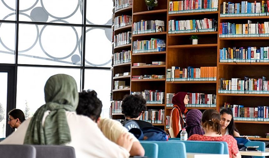 Altındağ'da kütüphanelere yoğun ilgi
