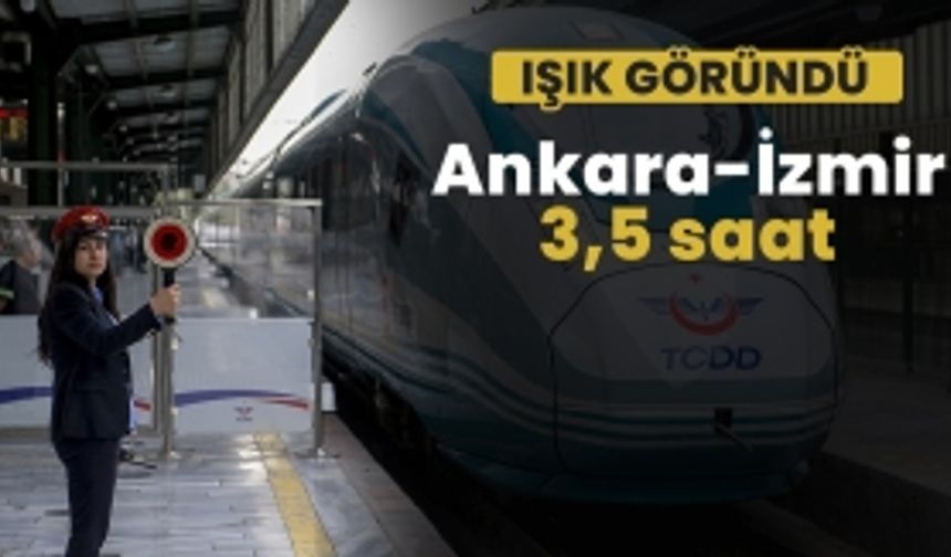 Ankara ile İzmir arası 14 saatten 3,5 saate iniyor! Ülke demir ağlarla şimdi örülüyor.